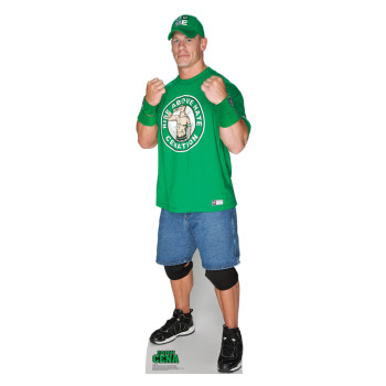 John Cena Green Shirt WWE Cardboard Cutout - $49.95