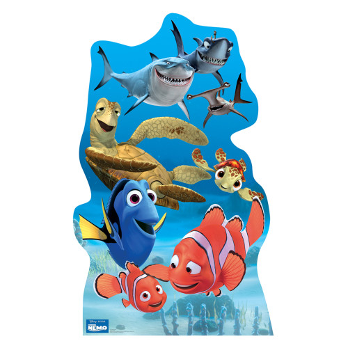 Finding Nemo Group Cardboard Cutout