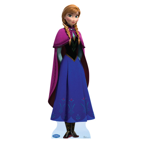 Anna Disney s Frozen Cardboard Cutout