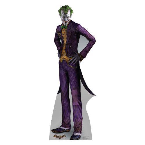 The Joker Arkham Asylum Game Cardboard Cutout