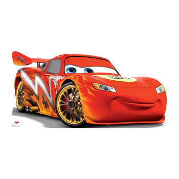 Lightning McQueen Refresh Disney s Cars Cardboard Cutout -$49.95