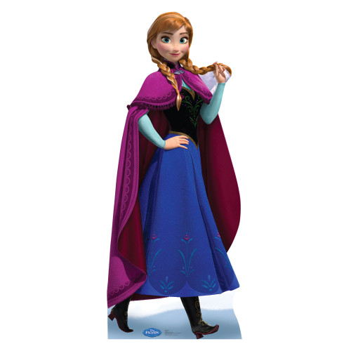 Anna 2 Disney s Frozen Cardboard Cutout