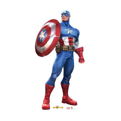 Captain America (Marvel Contest of Champions Game) Cardboard Cutout