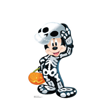 Halloween Mickey Skeleton (Disney) Cardboard Cutout -$49.95