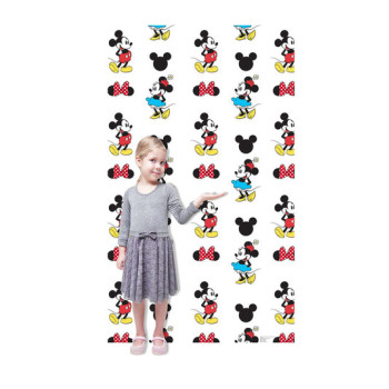 Mickey and Minnie Step and Repeat Cardboard Cutout - $44.95
