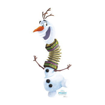 Olafs Frozen Adventure Frozen Cardboard Cutout - $49.95