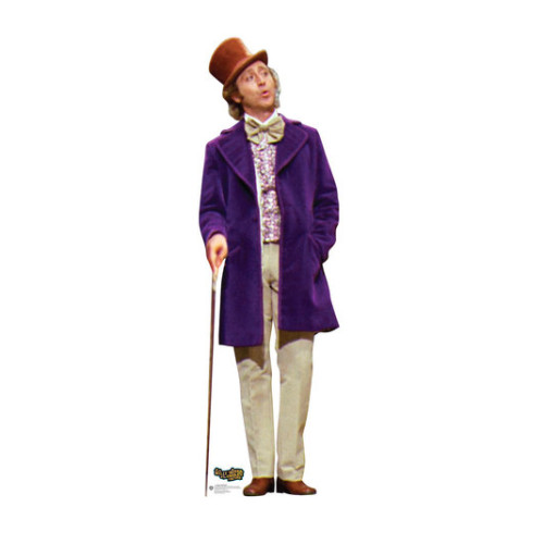 Willy Wonka Willy Wonka And the Chocolate Factory Cardboard Cutout
