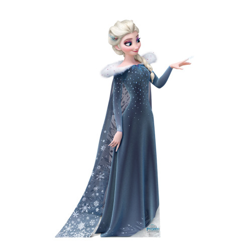Elsa Disneys Olafs Frozen Adventure Cardboard Cutout