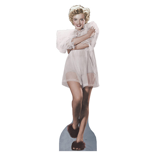 Marilyn Monroe Nightie Cardboard Cutout