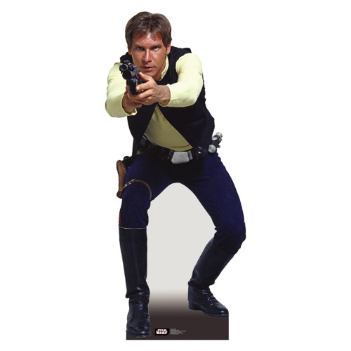 Han Solo Star Wars Cardboard Cutout
