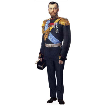 Czar Nicholas II Cardboard Cutout