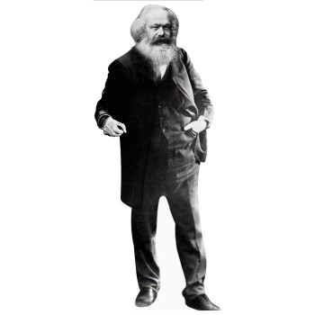 Karl Marx Cardboard Cutout