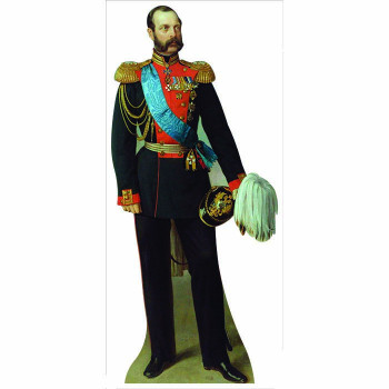 Alexander II of Russia Cardboard Cutout -$0.00