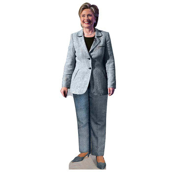 Hillary Clinton Cardboard Cutout -$0.00