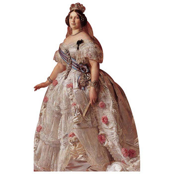 Isabella II of Spain Cardboard Cutout -$0.00