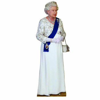 Queen Elizabeth II Cardboard Cutout -$0.00