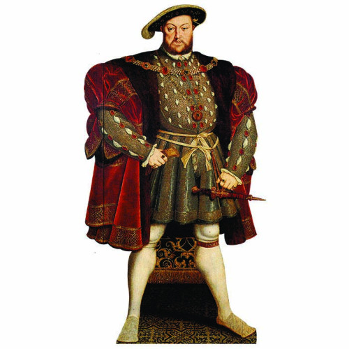 King Henry VIII Cardboard Cutout