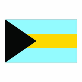 Bahamas Flag Cardboard Cutout - $0.00