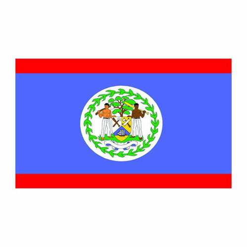 Belize Flag Cardboard Cutout
