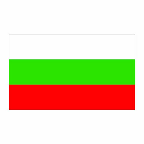 Bulgaria Flag Cardboard Cutout