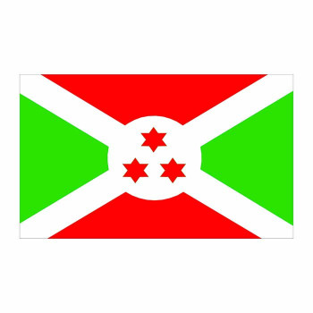 Burundi Flag Cardboard Cutout -$0.00