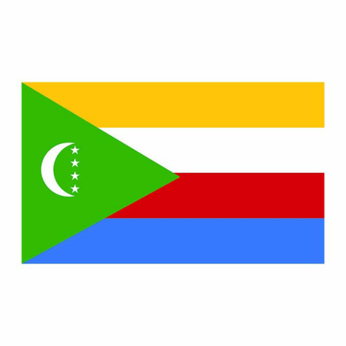 Comoros Flag Cardboard Cutout