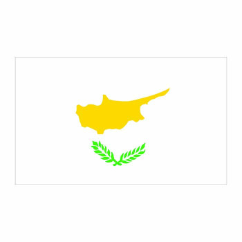 Cyprus Flag Cardboard Cutout -$0.00