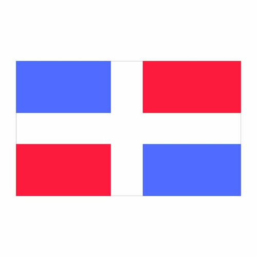 Dominican Republic Flag Cardboard Cutout