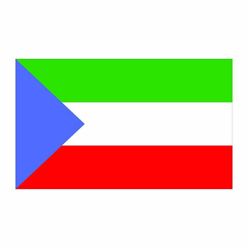 Equatorial Guinea Flag Cardboard Cutout -$0.00