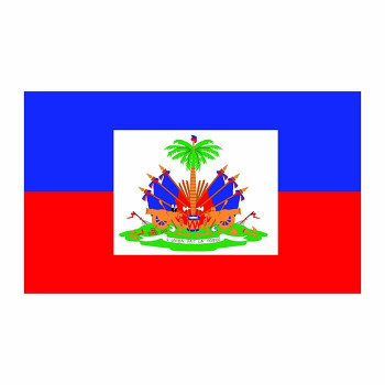 Haiti Flag Cardboard Cutout - $0.00