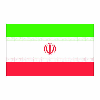 Iran Flag Cardboard Cutout -$0.00