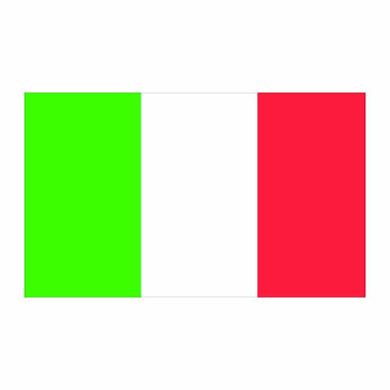 Italy Flag Cardboard Cutout -$0.00