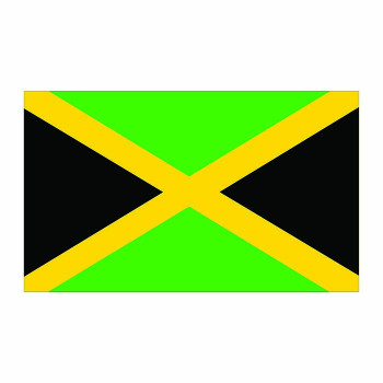 Jamaica Flag Cardboard Cutout - $0.00