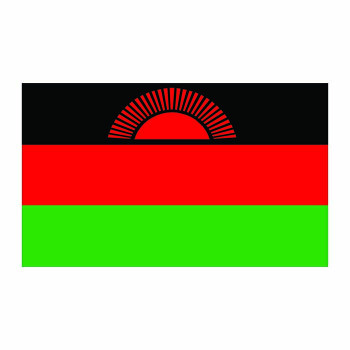 Malawi Flag Cardboard Cutout -$0.00