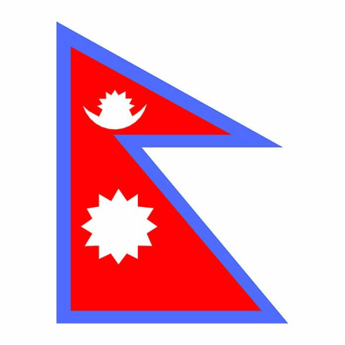 Nepal Flag Cardboard Cutout