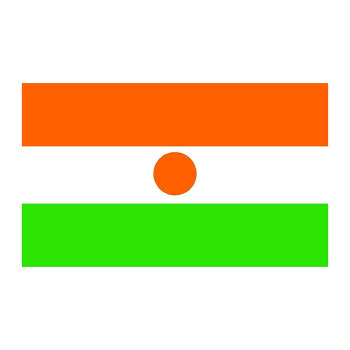 Niger Flag Cardboard Cutout -$0.00