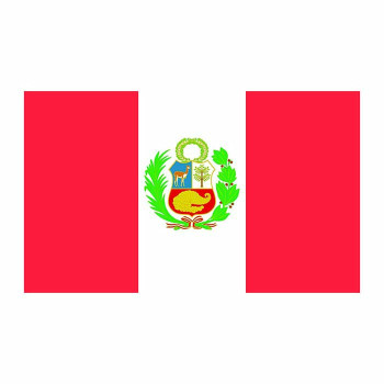 Peru Flag Cardboard Cutout -$0.00