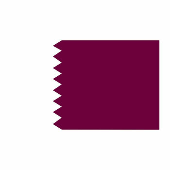 Qatar Flag Cardboard Cutout - $0.00