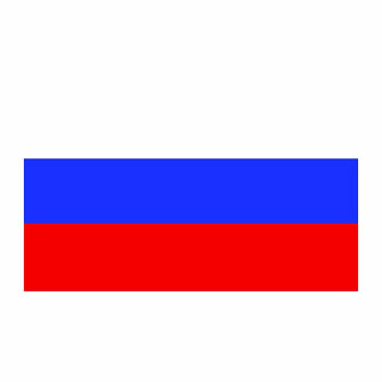 Russia Flag Cardboard Cutout -$0.00