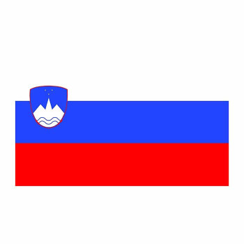 Slovenia Flag Cardboard Cutout -$0.00