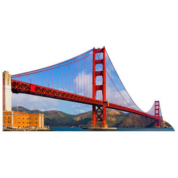 Golden Gate Bridge Cardboard Cutout - $0.00