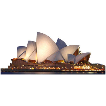 Sydney Opera House Cardboard Cutout - $0.00