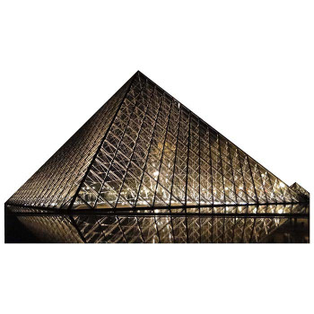 Pyramide du Louvre Cardboard Cutout - $0.00