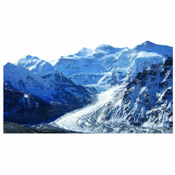 Kangchenjunga Mountain Cardboard Cutout - $0.00