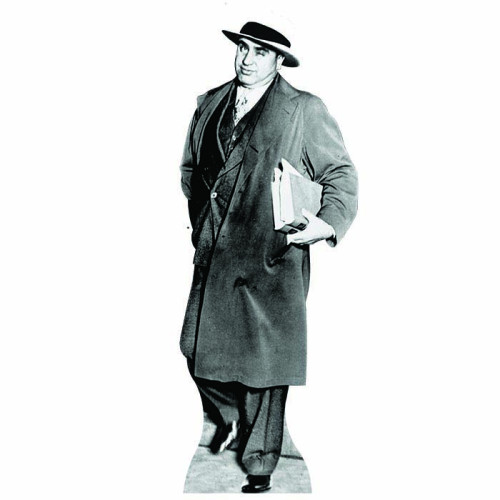 Al Capone Court Uniform Cardboard Cutout