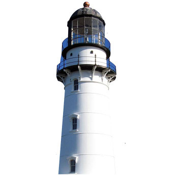 Cape Elizabeth Lighthouse Cardboard Cutout - $0.00