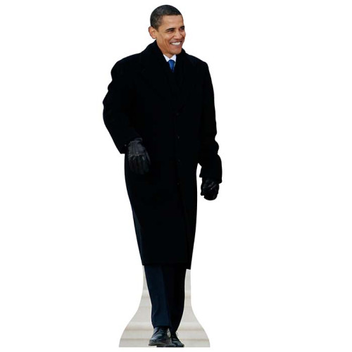 Barack Obama Coat Cardboard Cutout