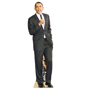 Barack Obama Cardboard Cutout -$0.00