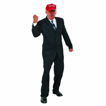 Donald Trump Red Hat Fist Cardboard Cutout - $0.00