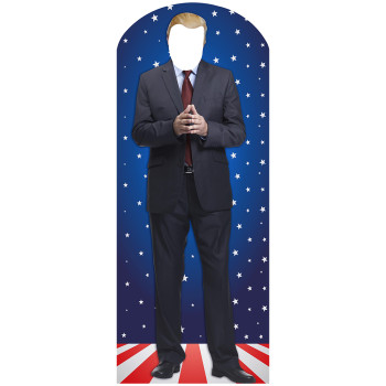 Donald Trump Stand-In Cardboard Cutout - $0.00
